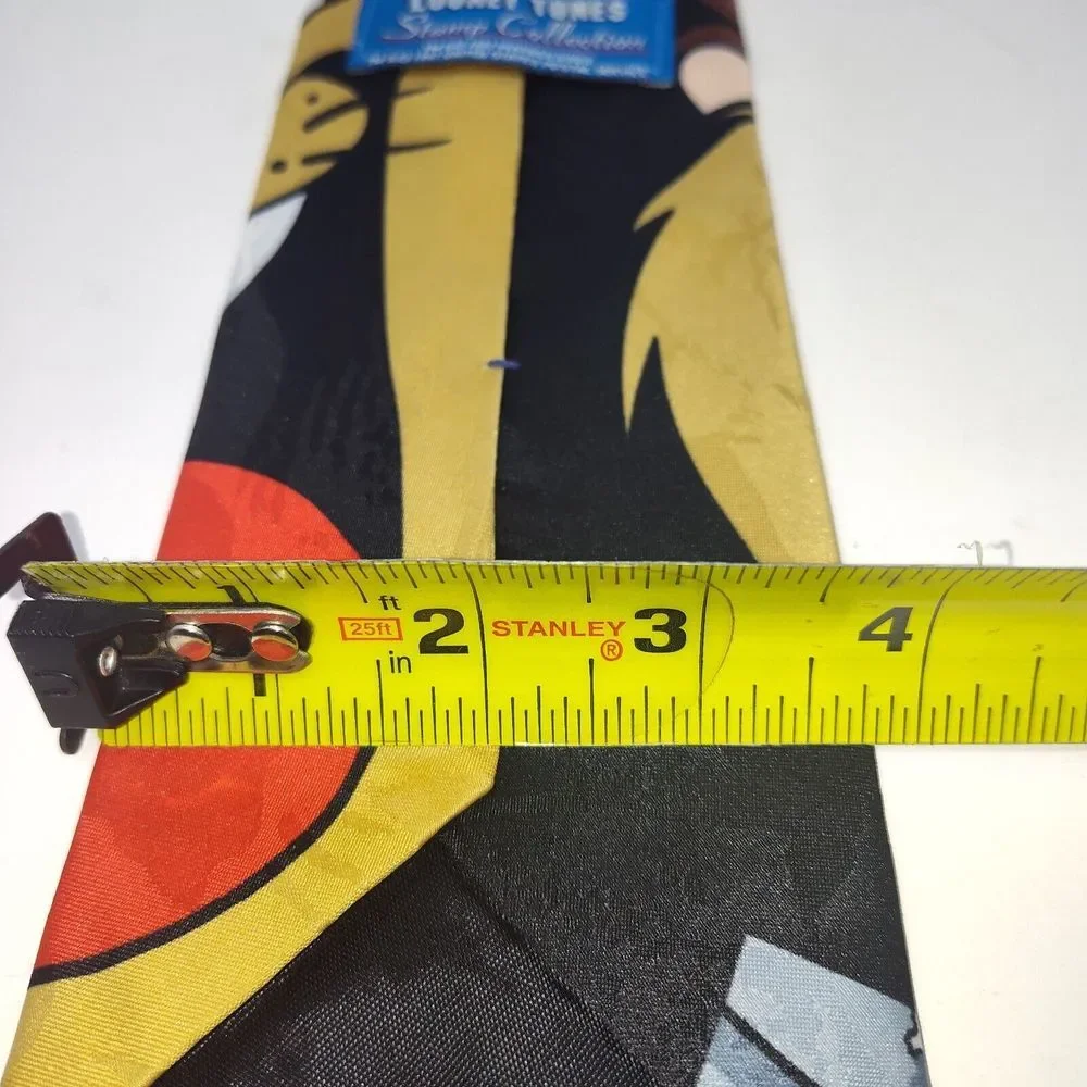 Vintage Looney Tunes Stamp Collection 1997‎ Postal Service Taz Tie Made In USA